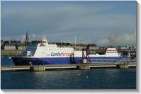 Saint-Malo (2010-02-20) Au terminal ferry  Saint-Malo